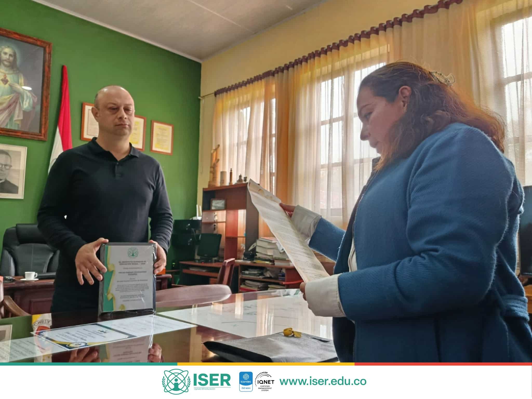 Reconocimiento Al Rector Óscar Fabián Cristancho Fuentes