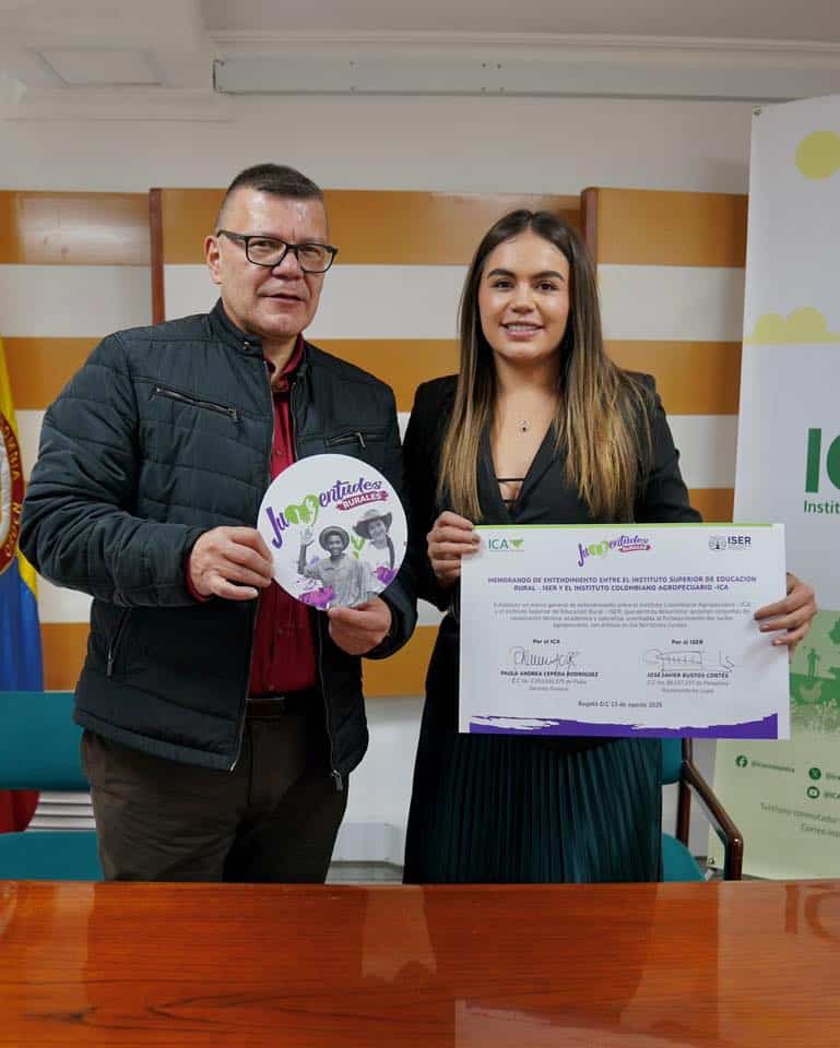 Iser Y El Ica Unen Esfuerzos Para Fortalecer El Sector Agropecuario En Territorios Rurales