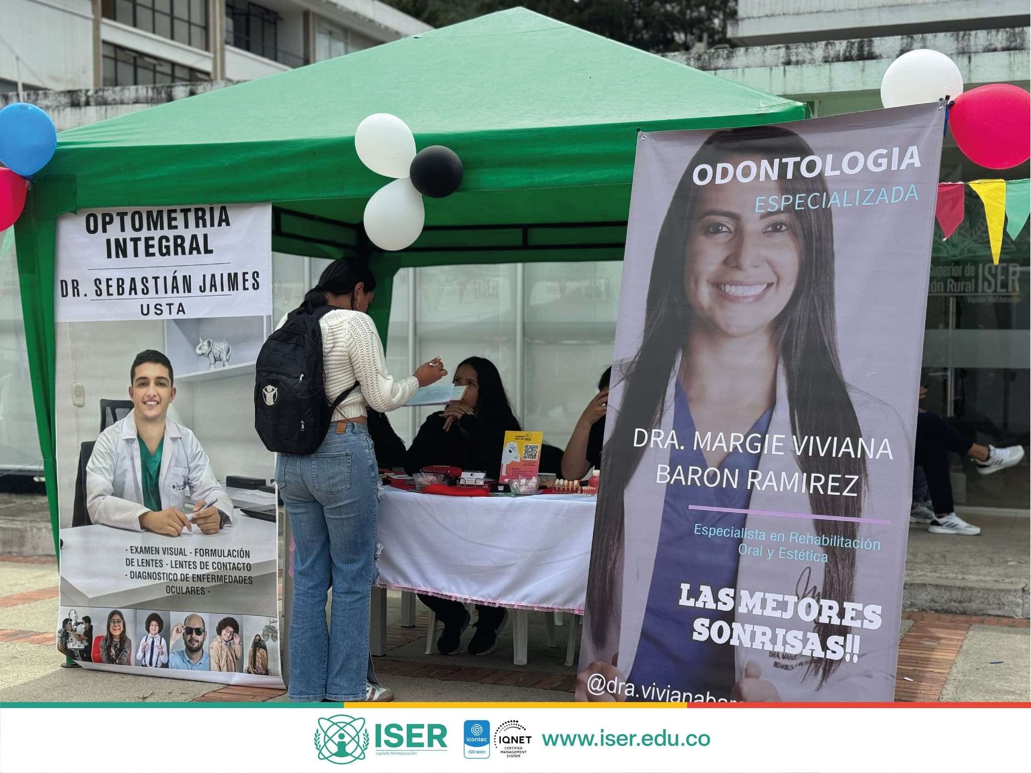 El Instituto Superior De Educación Rural Iser Llevó A Cabo La Feria Social, Laboral Y Estudiantil, Realizada En El Patio Bandera De La Institución.