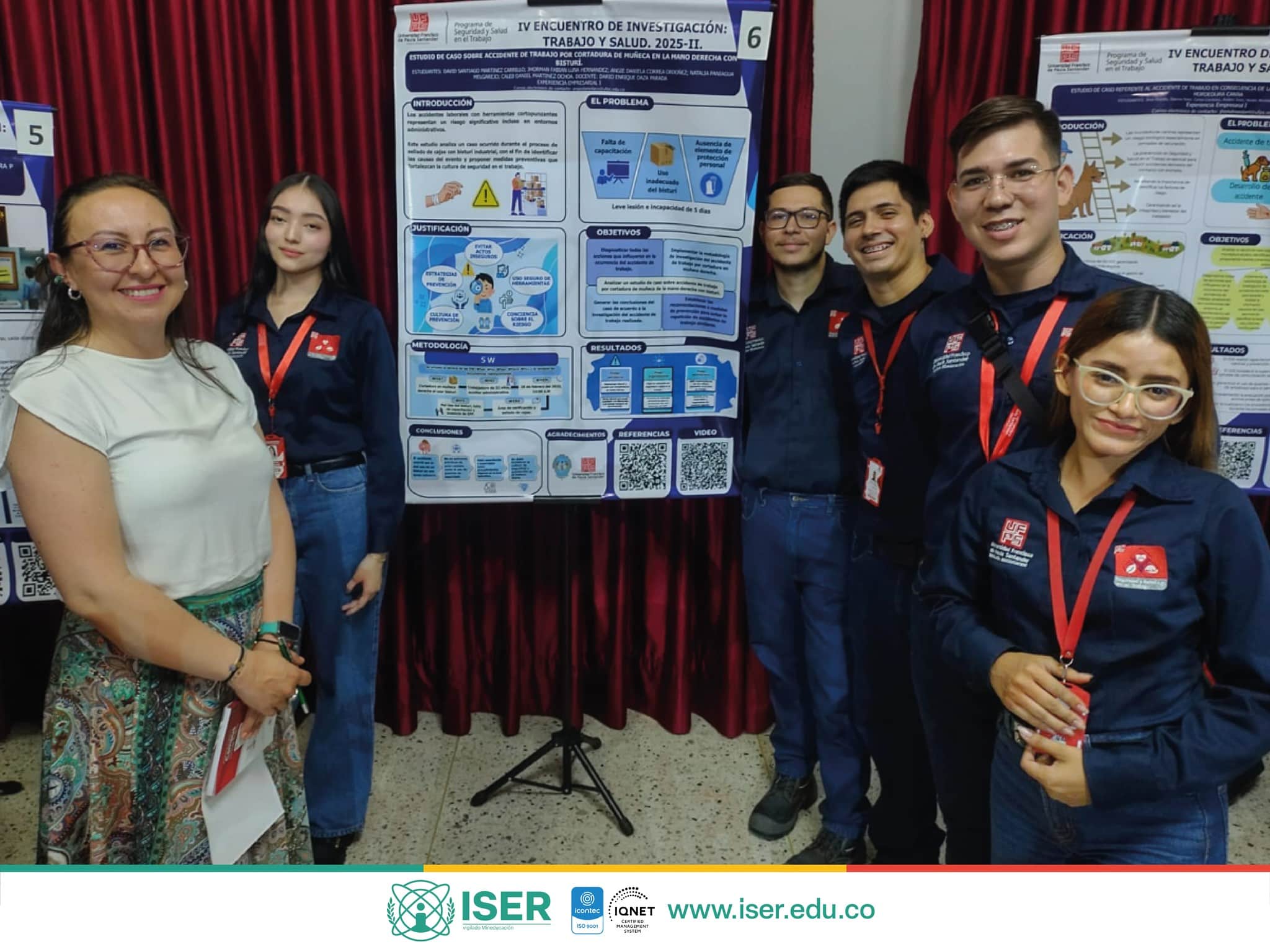 II Semana del Estudiante SST del programa Profesional en Seguridad y Salud en el Trabajo de la Universidad Francisco de Paula Santander, sede Cúcuta