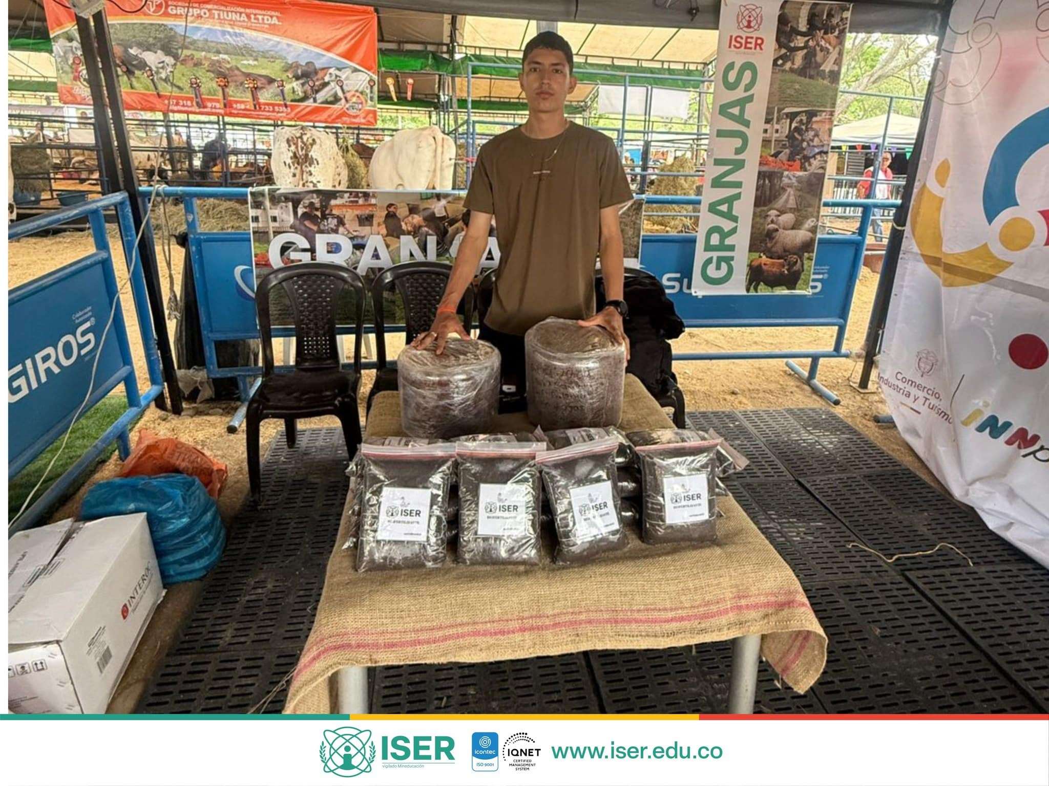 El Instituto Superior de Educación Rural ISER participó en la Feria Agropecuaria y Agroindustrial 2025 “La Feria de Todos” que se realizó del 28 al 30 de noviembre en Cúcuta.