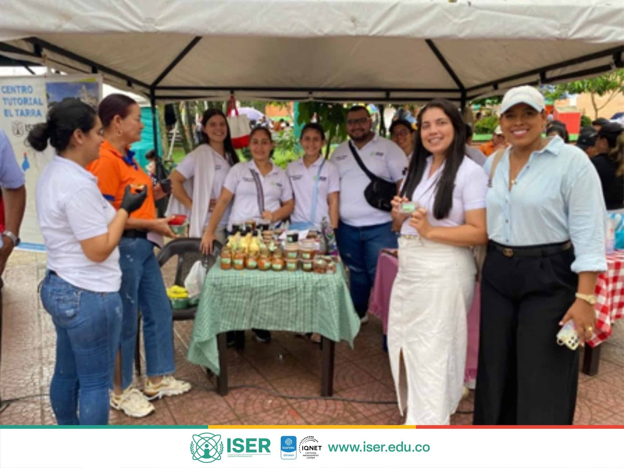 Estudiantes Del Iser Participaron En El Mercado Campesino De El Tarra Con Propuestas Agroindustriales Innovadoras