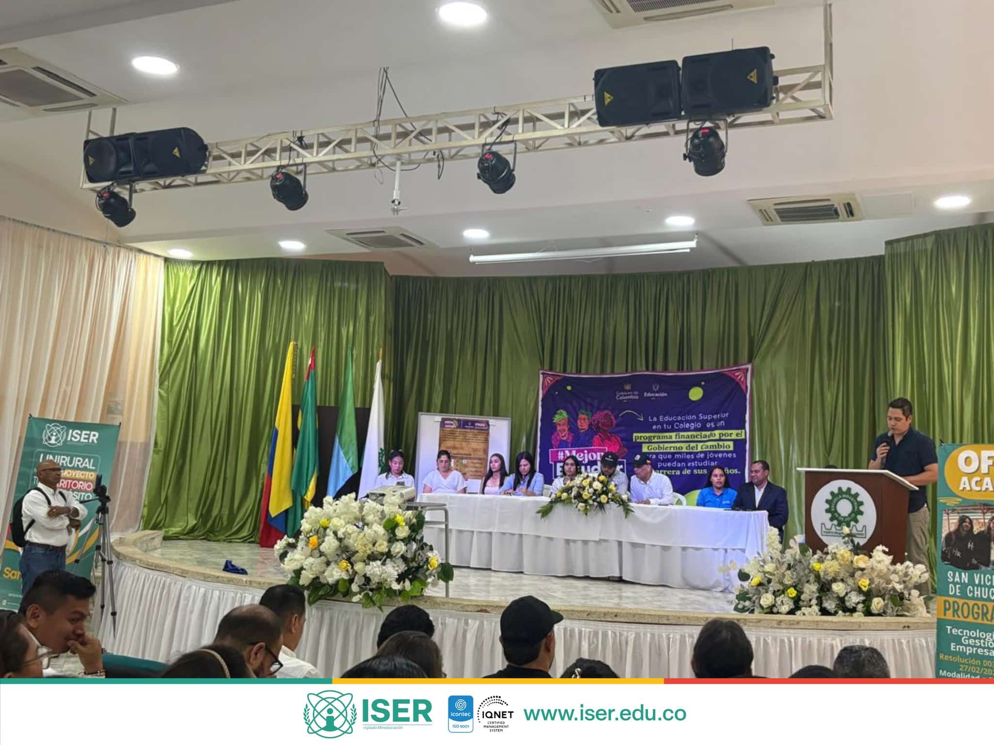 El Iser Participó En El Lanzamiento De La Estrategia “Educación Superior En Tu Colegio” En Puerto Wilches