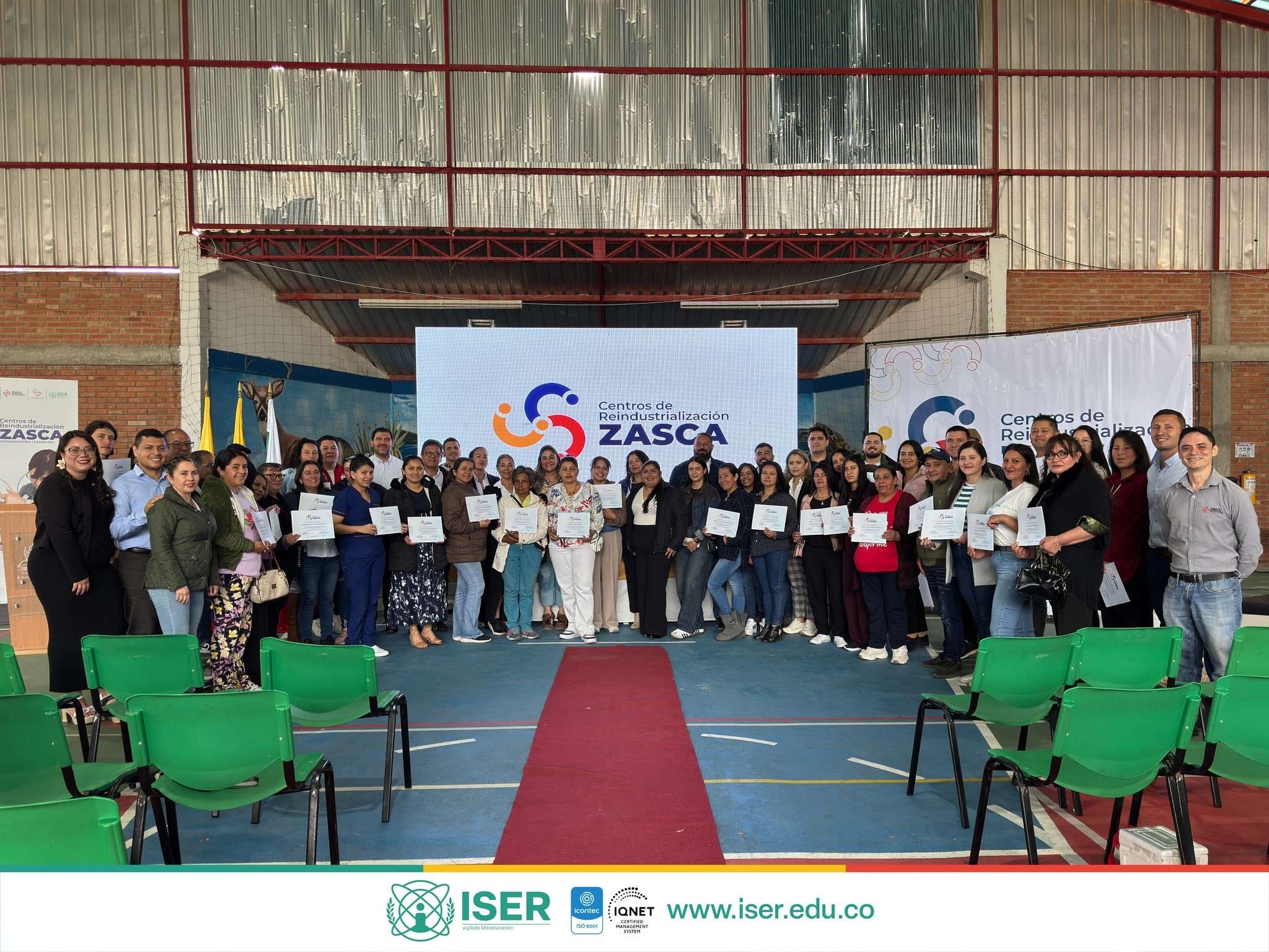 Acto De Cierre Y Graduación De La Primera Cohorte Del Centro De Reindustrialización Zasca Agroindustria Pamplona – Lácteos