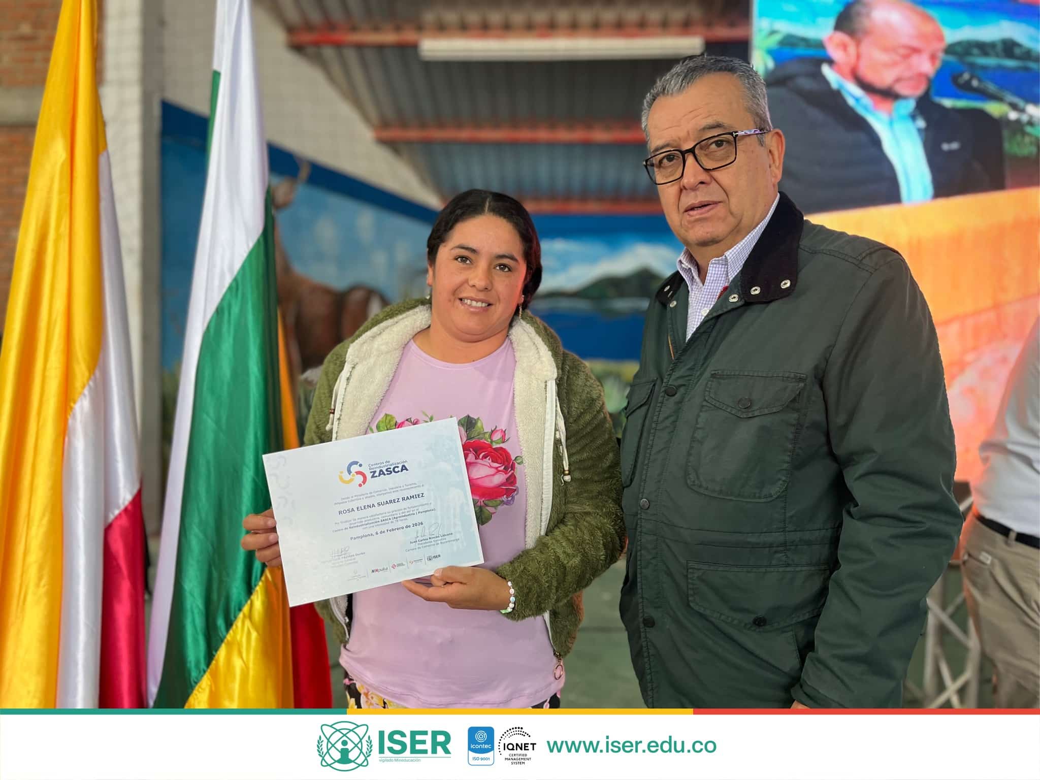 Acto De Cierre Y Graduación De La Primera Cohorte Del Centro De Reindustrialización Zasca Agroindustria Pamplona – Lácteos