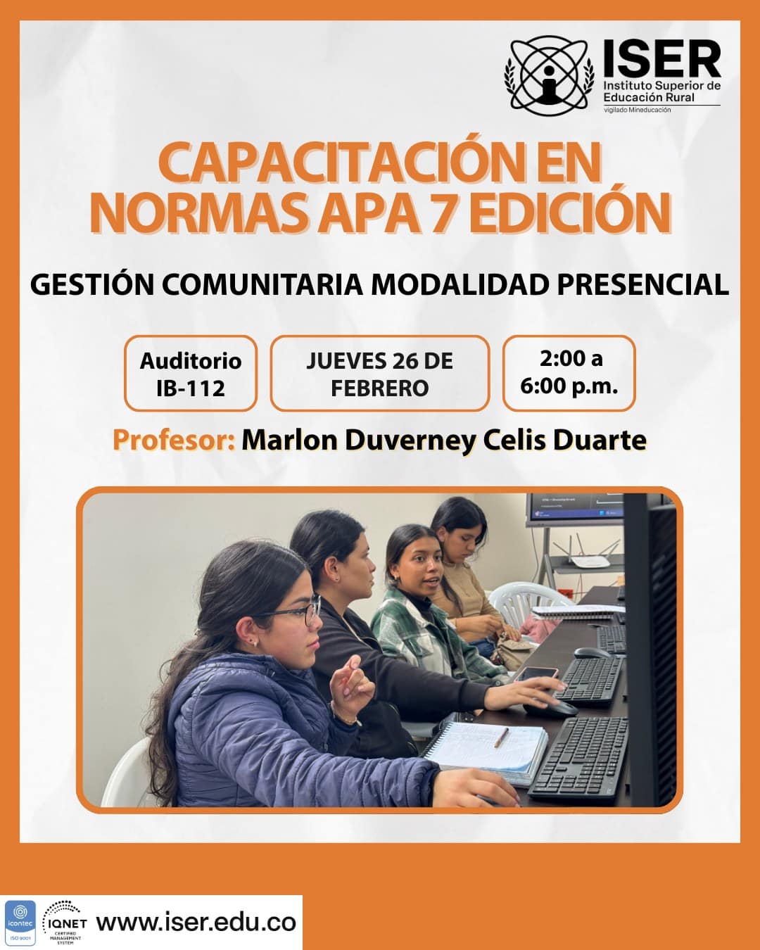 Capacitación En Normas Apa 7 Edición