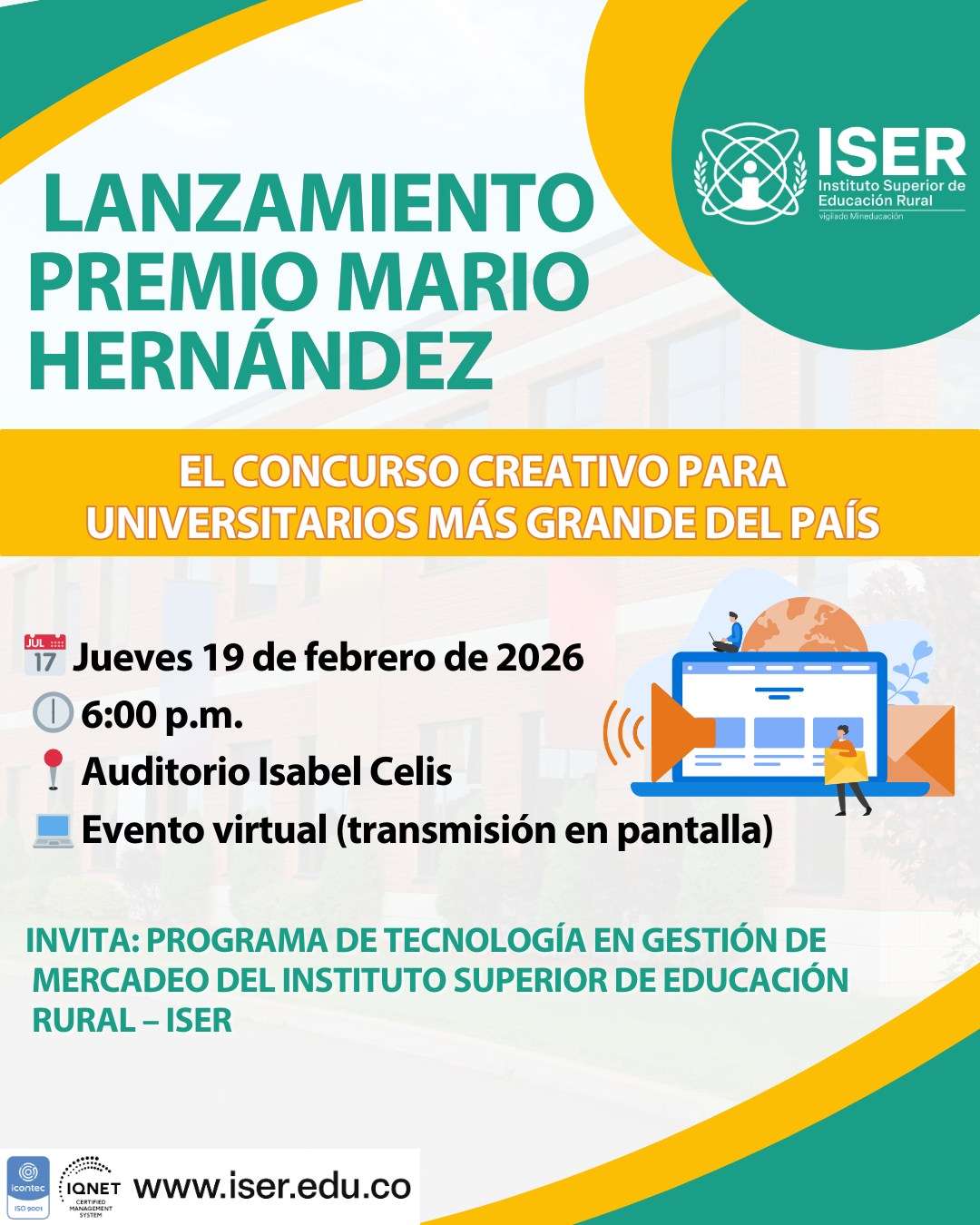 Concurso Creativo Para Universitarios Más Grande Del País
