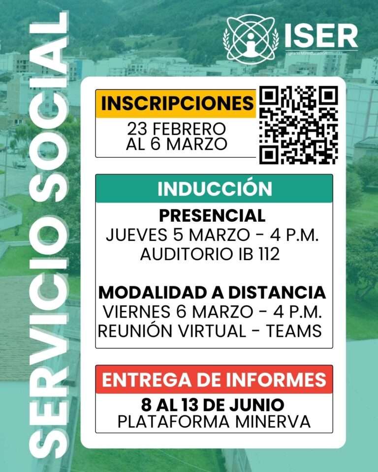 Inducción Servicio Social