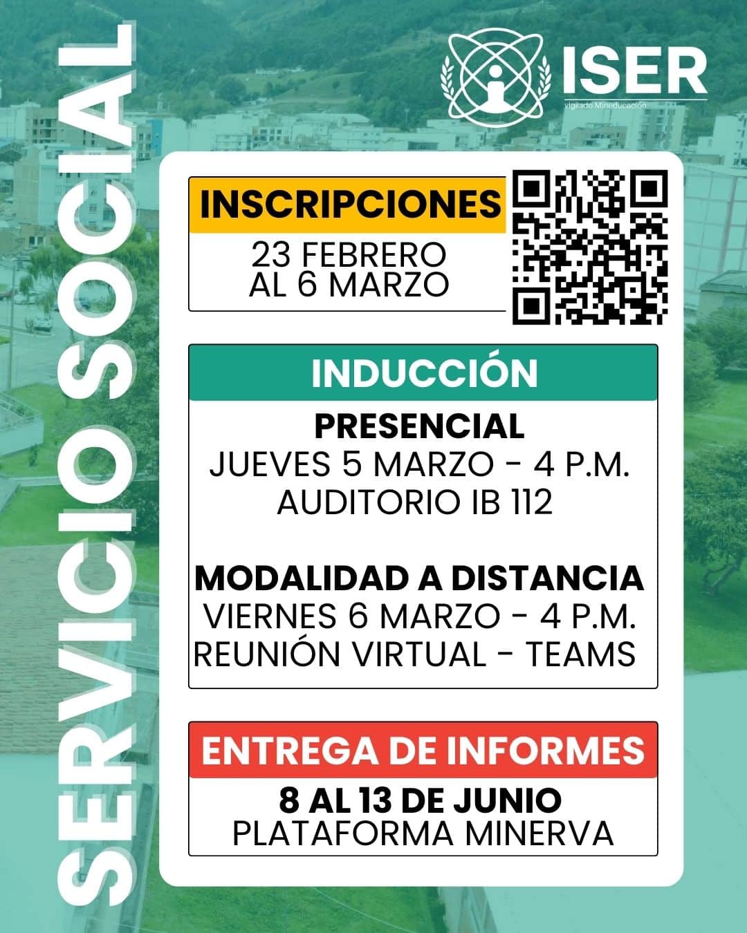 Inducción Servicio Social