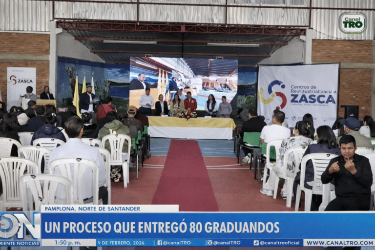 Oriente Noticias, Noticiero Del Canal Tro, Estuvo Presente Durante El Acto De Cierre Y Graduación De La Primera Cohorte Del Centro De Reindustrialización Zasca Agroindustria Pamplona – Lácteos