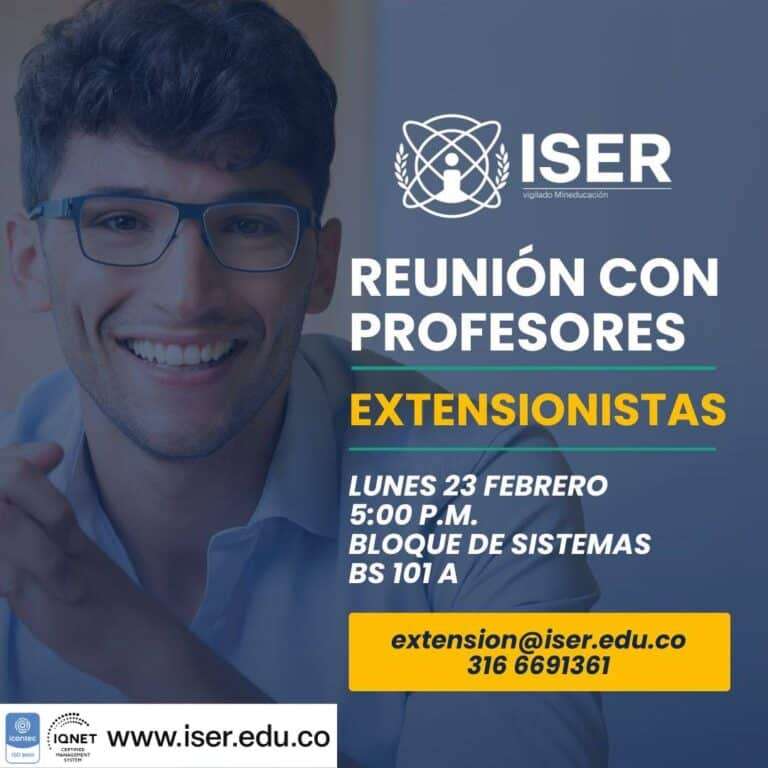 Reunión Con Profesores Extensionistas