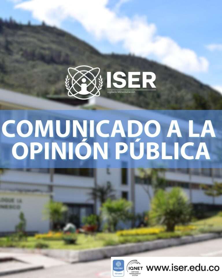 Comunicado A La Opinión Pública