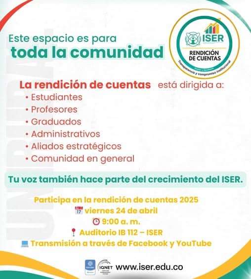 Rendición De Cuentas Iser