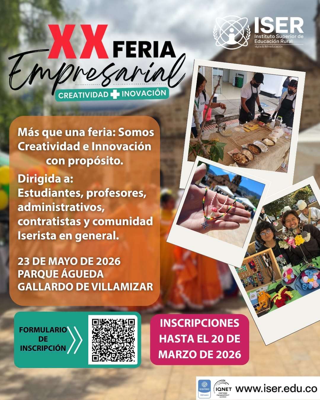 Xx Feria Empresarial: Creatividad + Innovación
