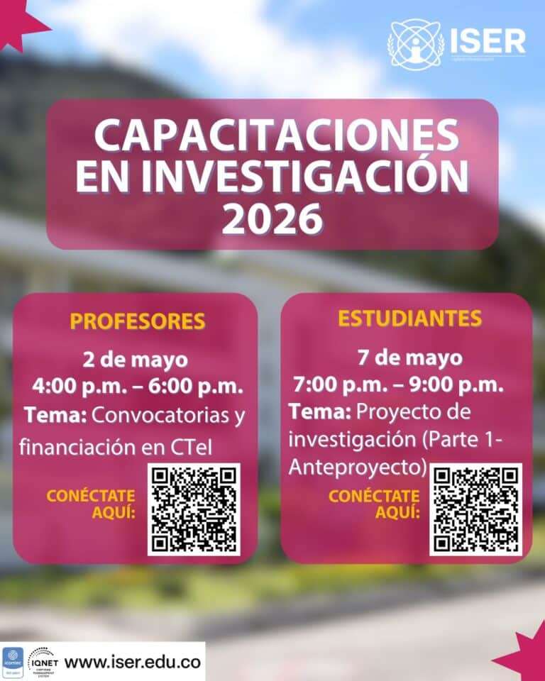 Capacitaciones En Investigación 2026