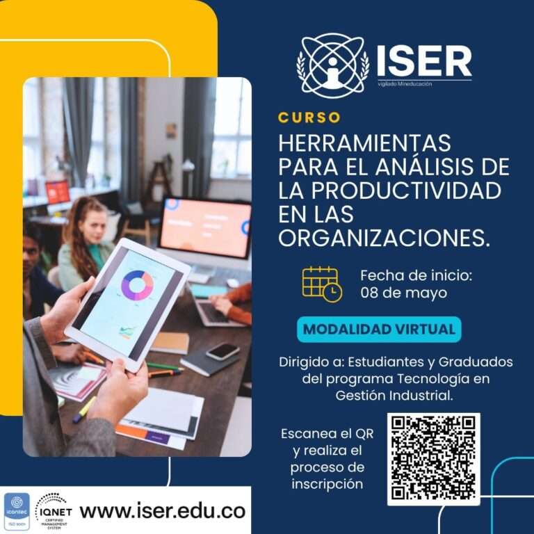 Curso Herramientas Para El Análisis De La Productividad En Las Organizaciones