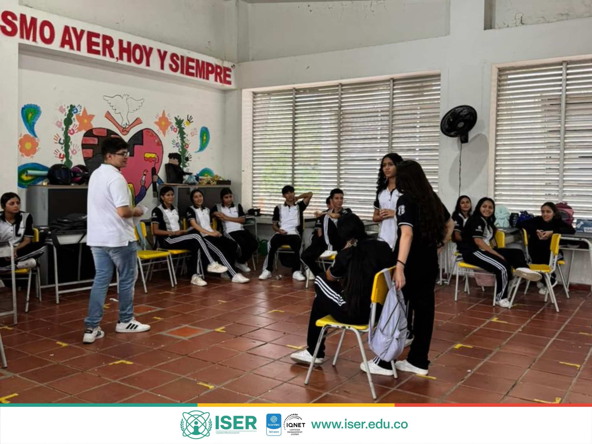 Iser Fortalece El Bienestar Comunitario Con Jornada De Acompañamiento En La Institución Educativa La Garita 3