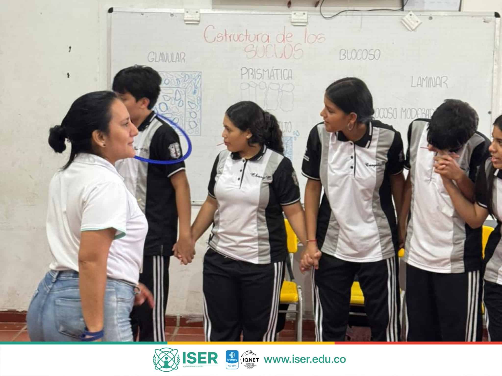 Iser Fortalece El Bienestar Comunitario Con Jornada De Acompañamiento En La Institución Educativa La Garita 4