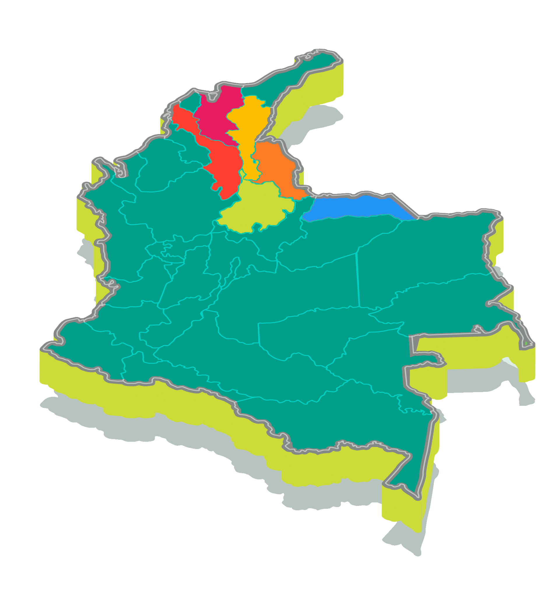 Mapa De Colombia