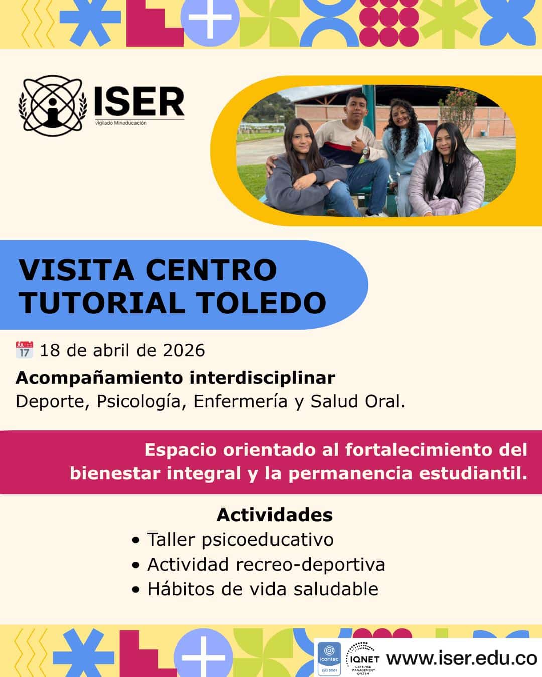 Visita Al Centro Tutorial Toledo
