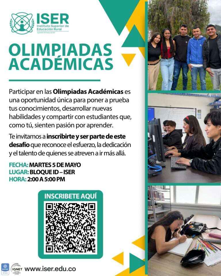 ¡Demuestra Todo Tu Talento En Las Olimpiadas Académicas Iser!