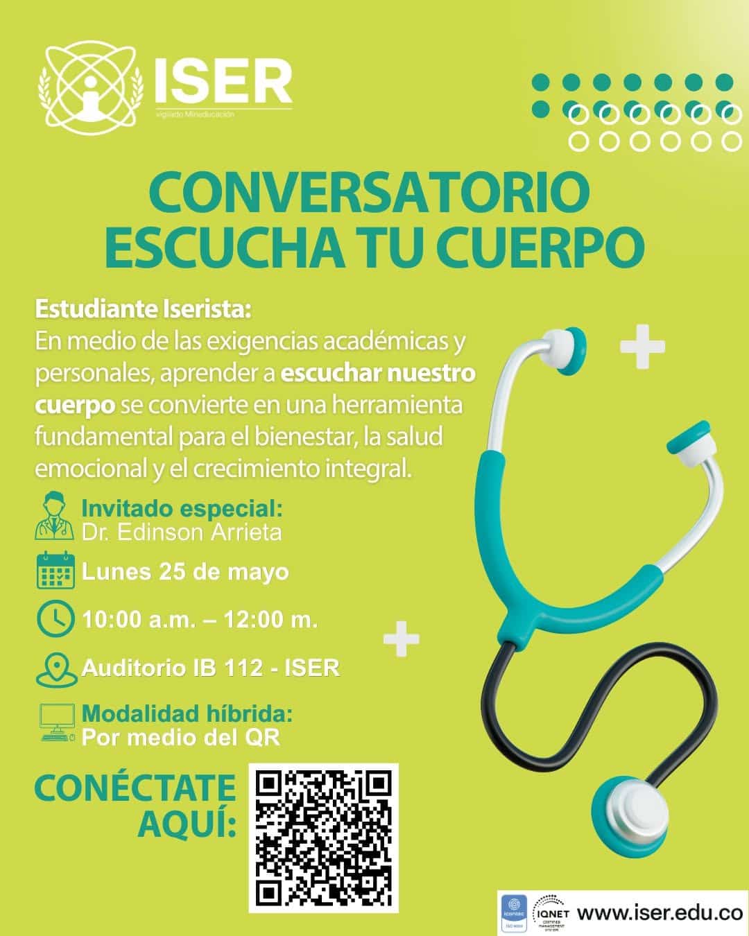 Conversatorio Escucha tu cuerpo