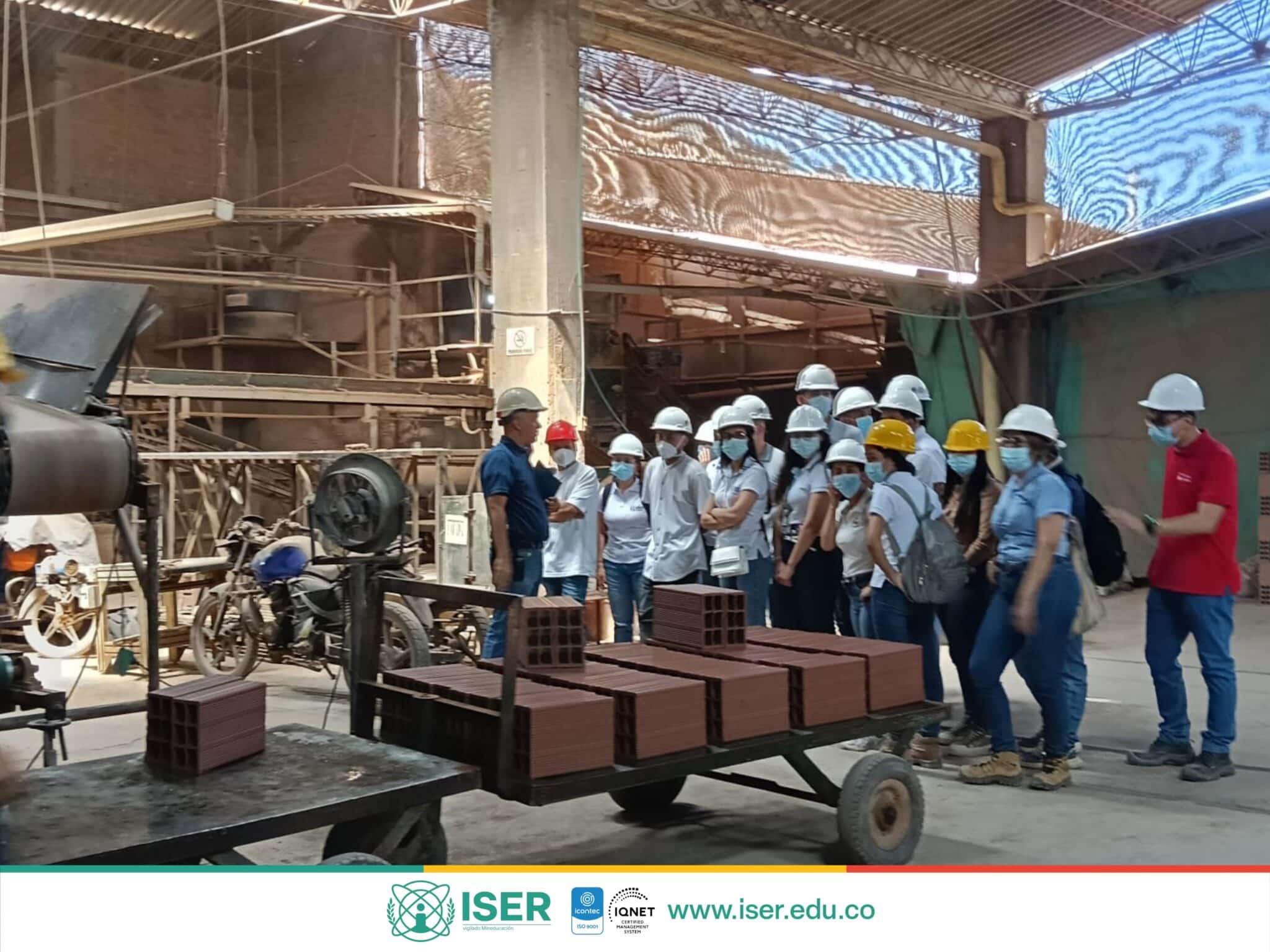 ISER | Visita empresarial a Ladrillera Casa Blanca Visita empresarial a Ladrillera Casa Blanca 5
