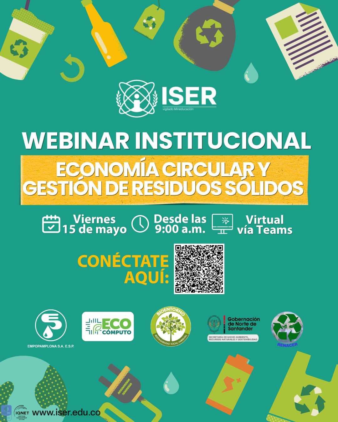 Webinar Institucional: Economía Circular Y Gestión De Residuos Sólidos