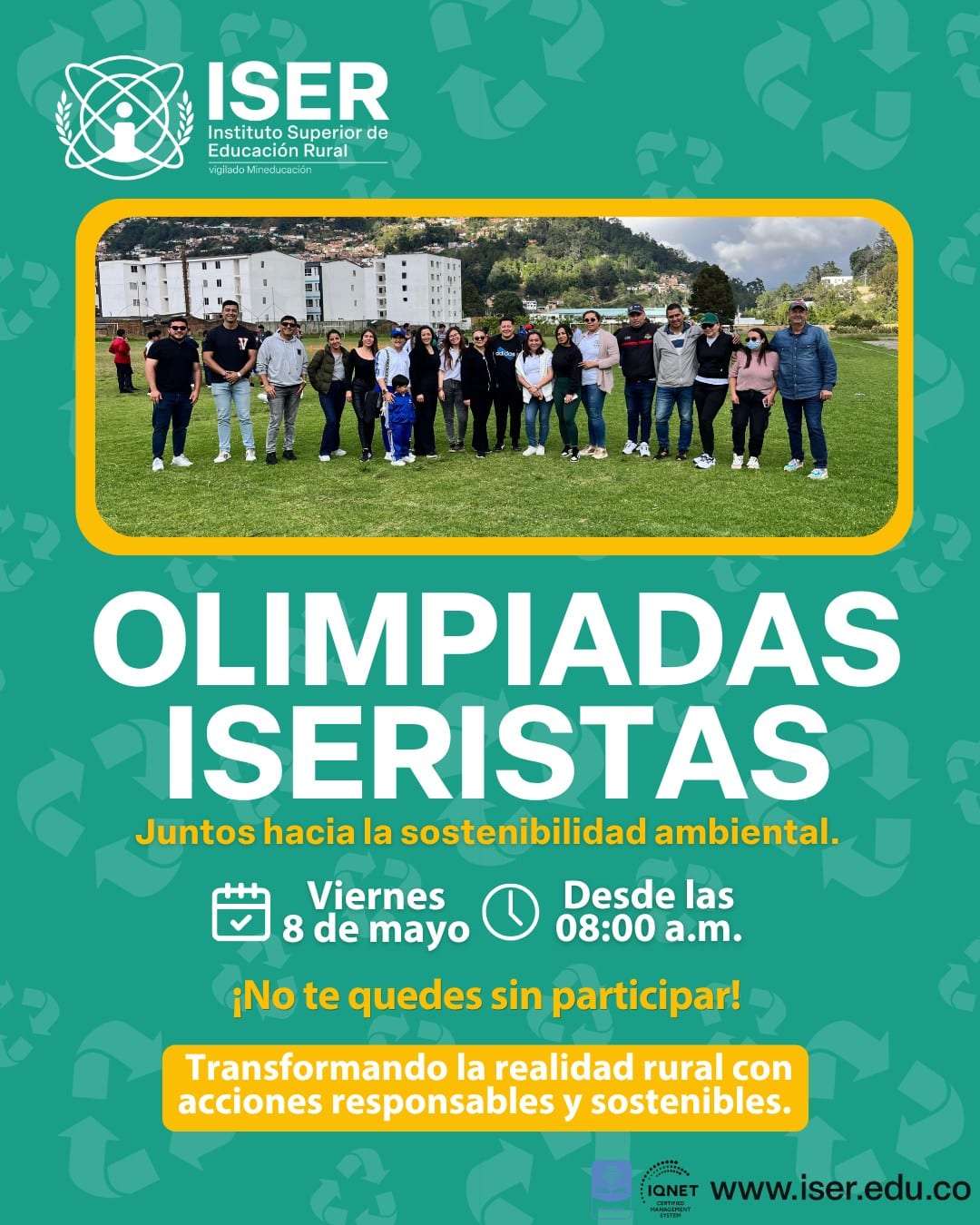 ¡Llegan Las Olimpiadas Iseristas!