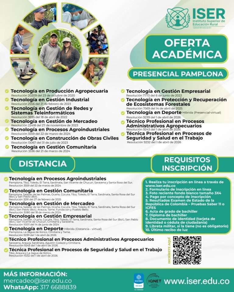 ¡Tu Futuro Profesional Comienza En El Iser!