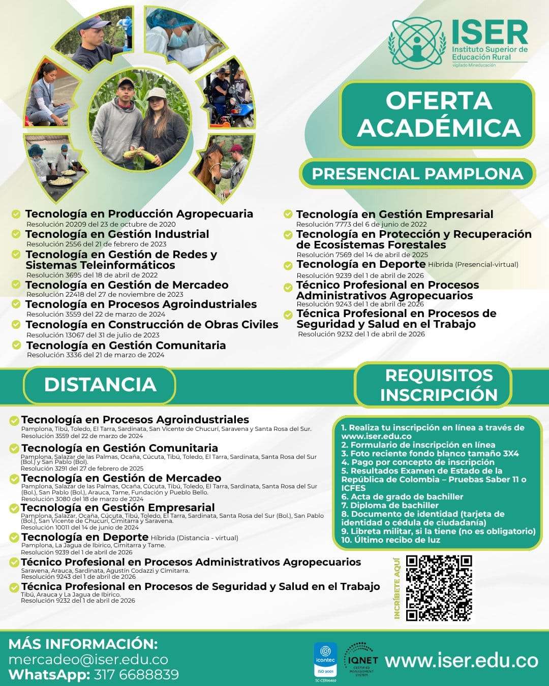 ¡Tu Futuro Profesional Comienza En El Iser!