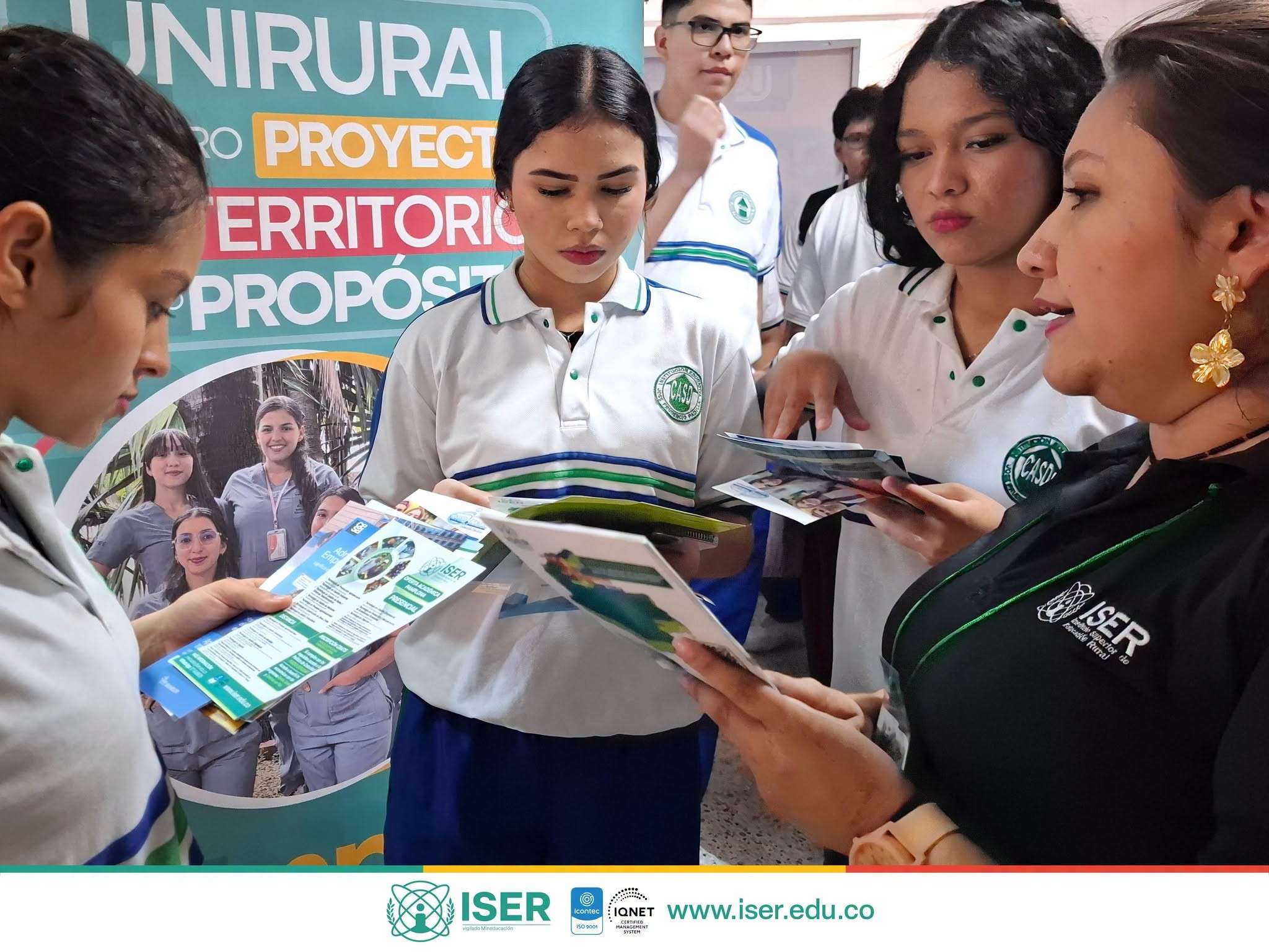 ISER | El Instituto Superior de Educación Rural ISER participó en la XXIX Expo Universidades 2026 El Instituto Superior de Educación Rural ISER participó en la XXIX Expo Universidades 2026 1
