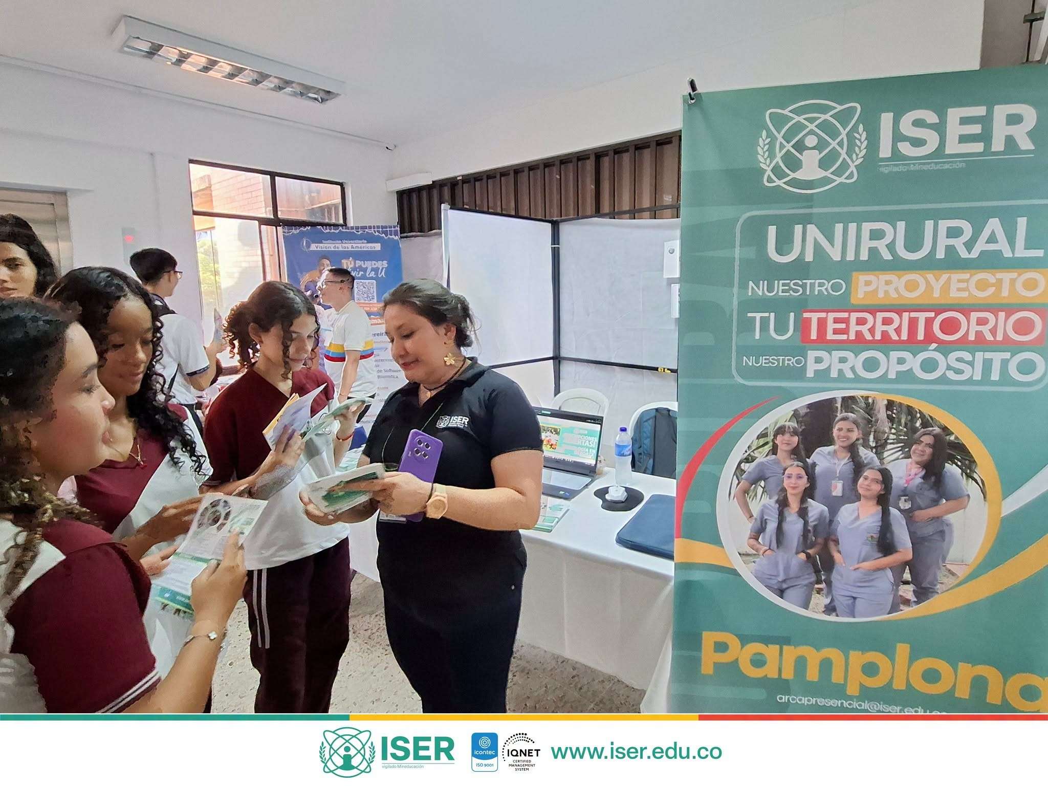 ISER | El Instituto Superior de Educación Rural ISER participó en la XXIX Expo Universidades 2026 El Instituto Superior de Educación Rural ISER participó en la XXIX Expo Universidades 2026 3
