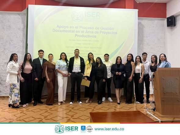 Estudiantes de Tecnología en Gestión Empresarial culminan con éxito su proceso de Práctica Empresarial 1