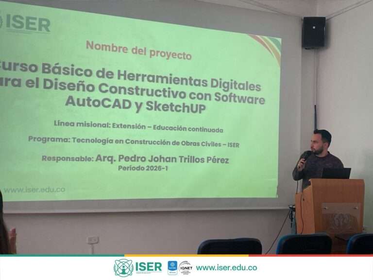Imágenes del Seminario de Socialización del Informe Final de Productos de Educación Continuada y Proyectos Extensionistas. 2