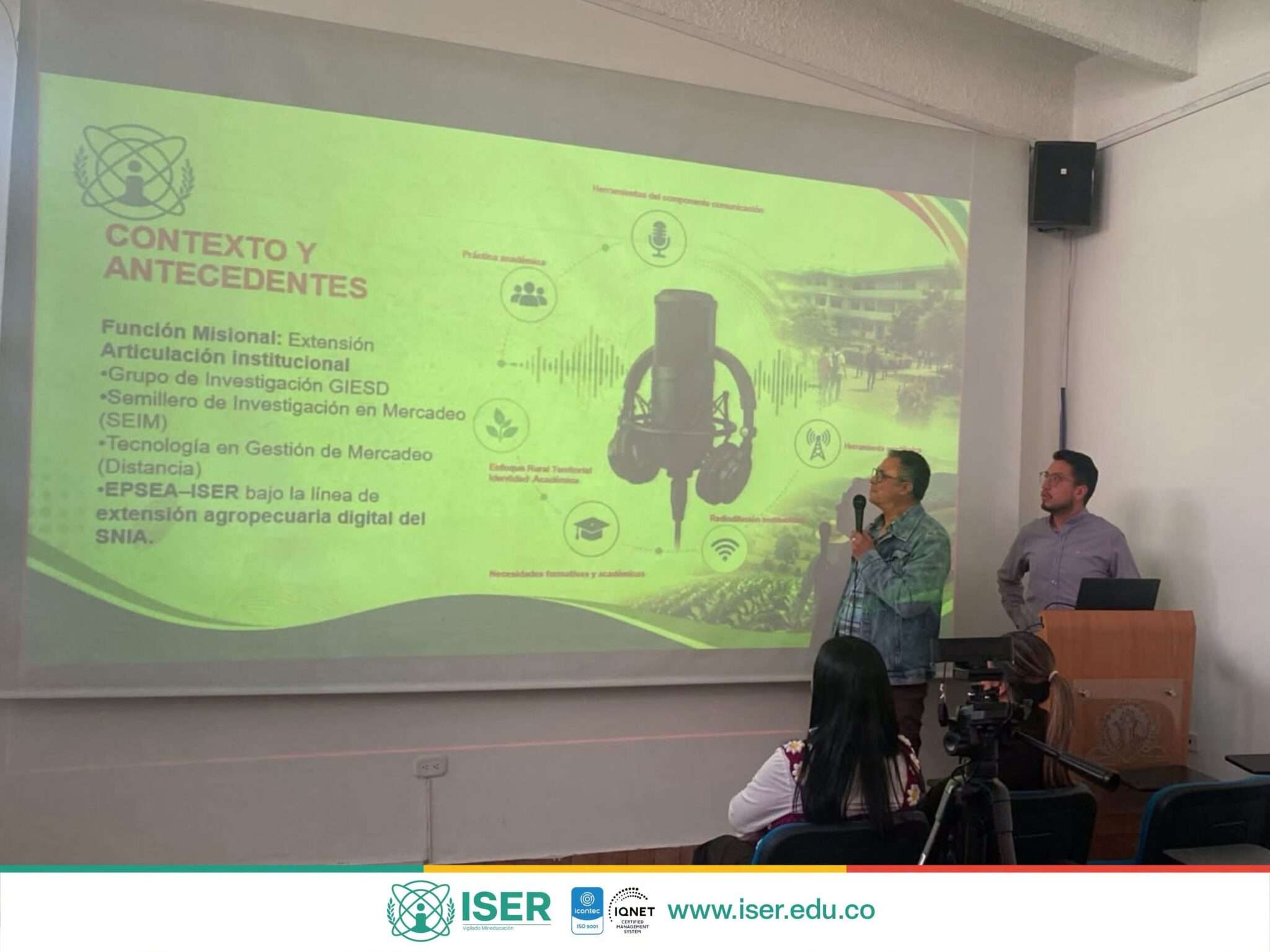 ISER | Imágenes del Seminario de Socialización del Informe Final de Productos de Educación Continuada y Proyectos Extensionistas. Imágenes del Seminario de Socialización del Informe Final de Productos de Educación Continuada y Proyectos Extensionistas. 3