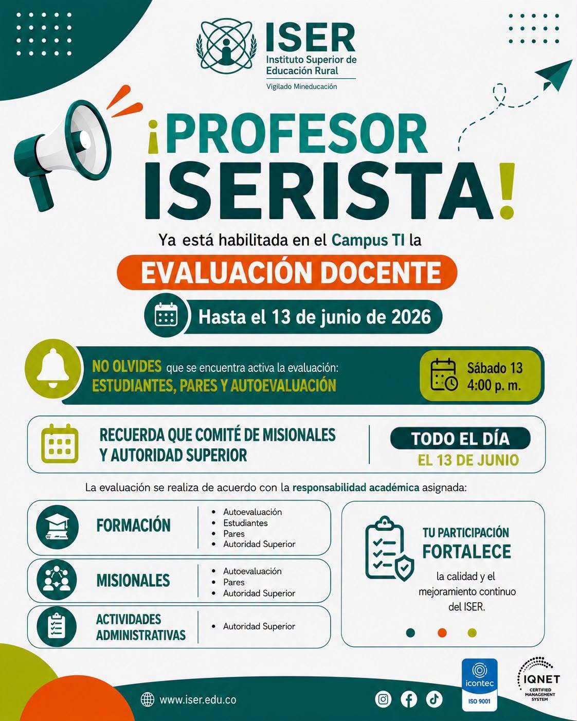 ¡Profesor ISERista!