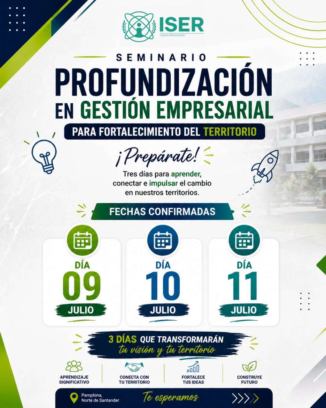 ISER | El Seminario Taller de Profundización en Gestión Empresarial fortalecerá los conocimientos de los estudiantes El Seminario Taller de Profundización en Gestión Empresarial fortalecerá los conocimientos de los estudiantes